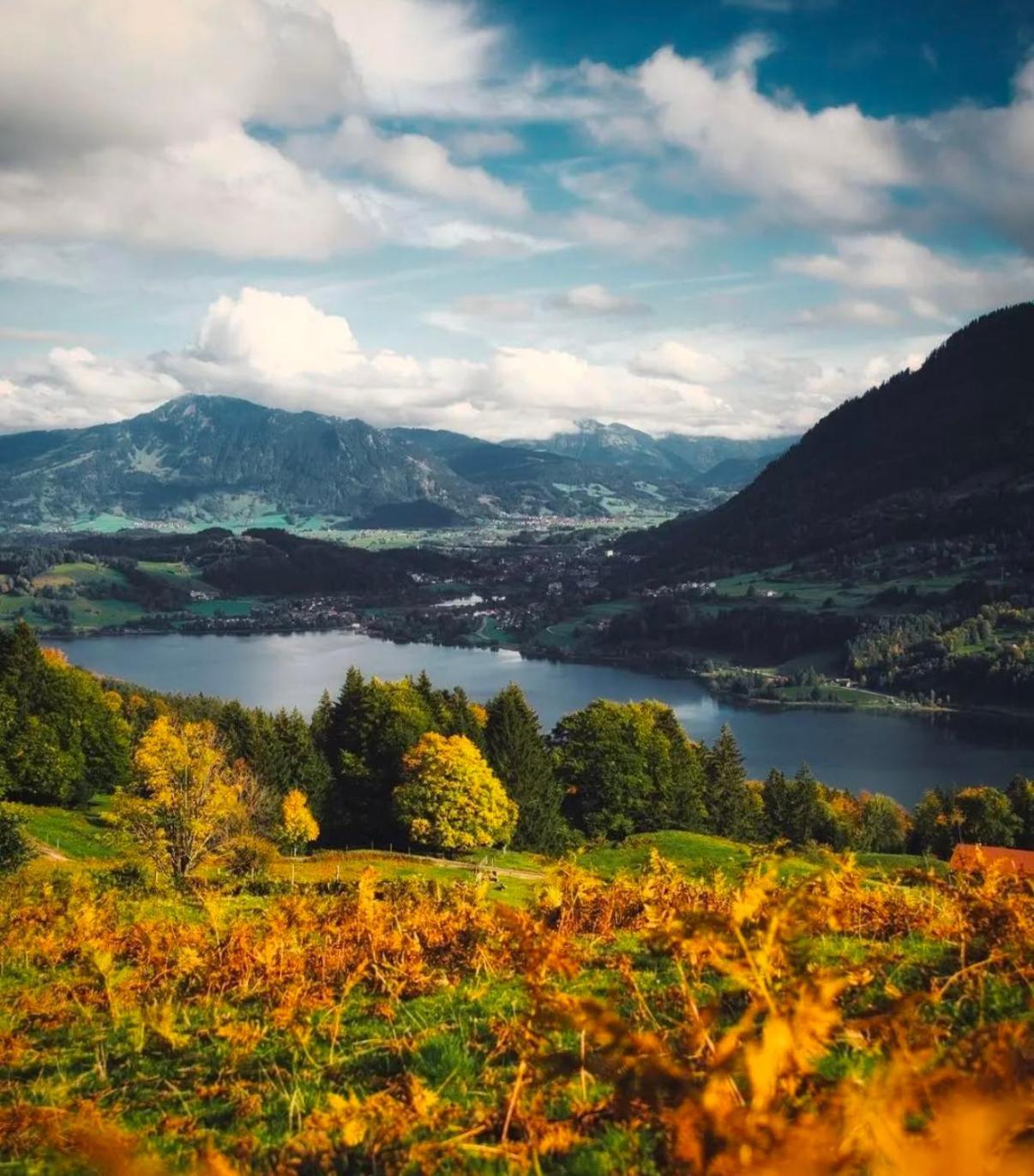 Gemuetliche Ferienwohnung Mit Berg Und Alpsee Panorama Im Allgaeu Immenstadt im Allgäu Esterno foto